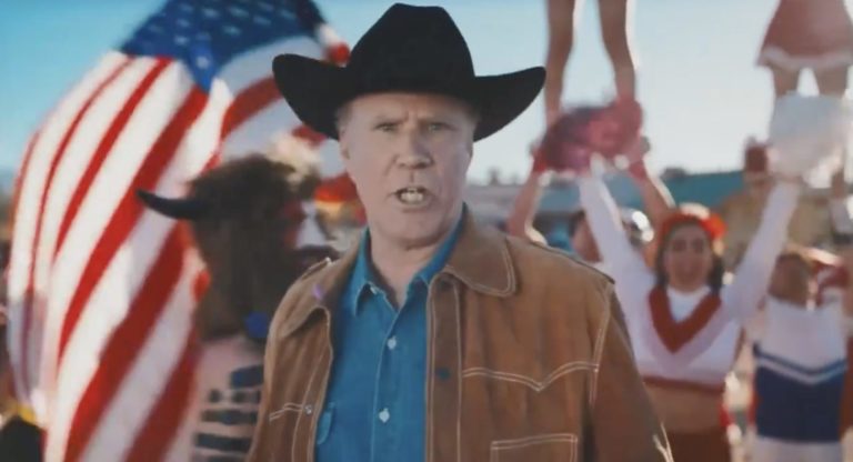 Brit-Born TV Host Recruits Will Ferrell to Mock Patriotic Americans in Parody Song
